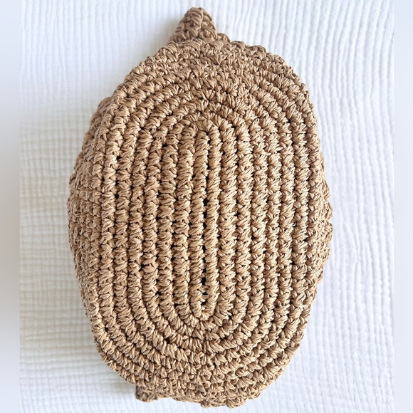 NEW: Top Handle Straw Tote - Zara - Picture 5 of 8